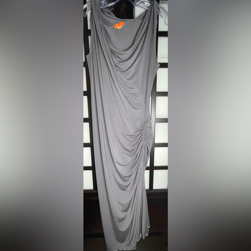 Michelle Jonas Designs Maxi Dress | Gray | Large